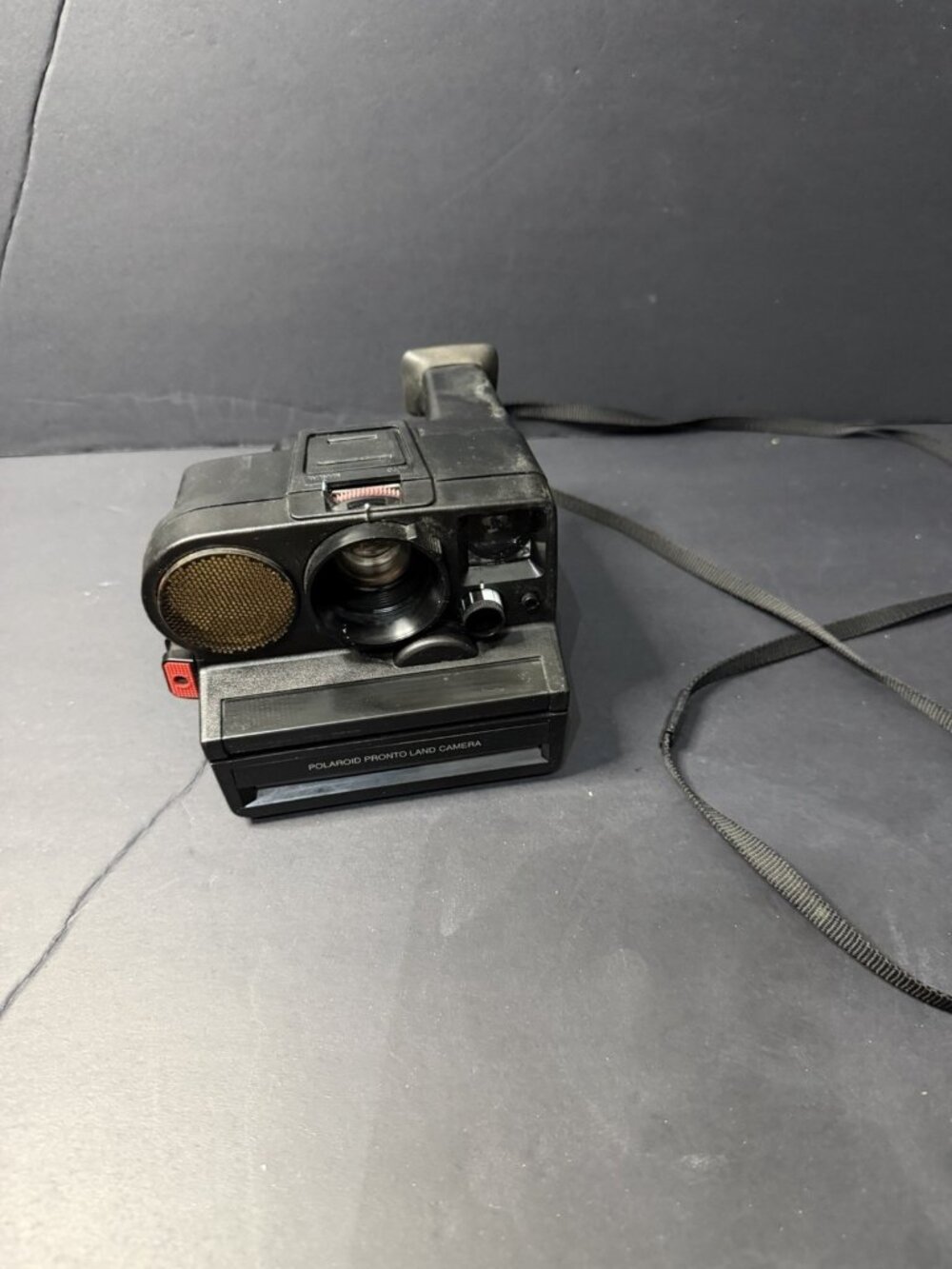 Polaroid Sonar OneStep Pronto Land Camera Black Vintage Instant Camera